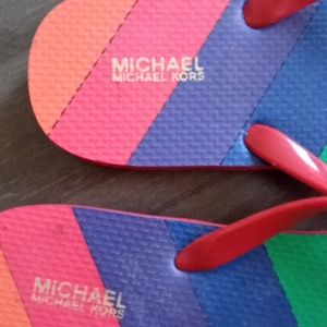 Pride Michael kors thong flip flop size 7